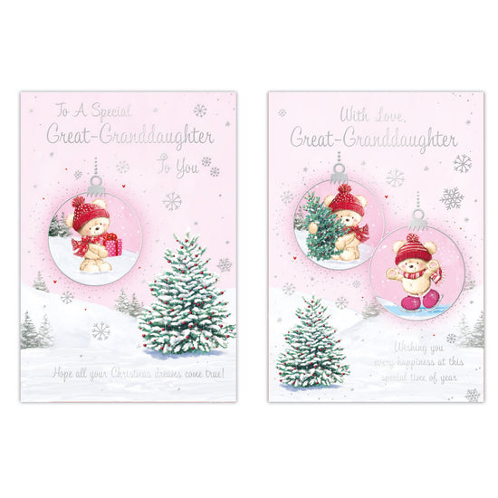 Poppyhill C50 Christmas Great-Granddaughter 12pk