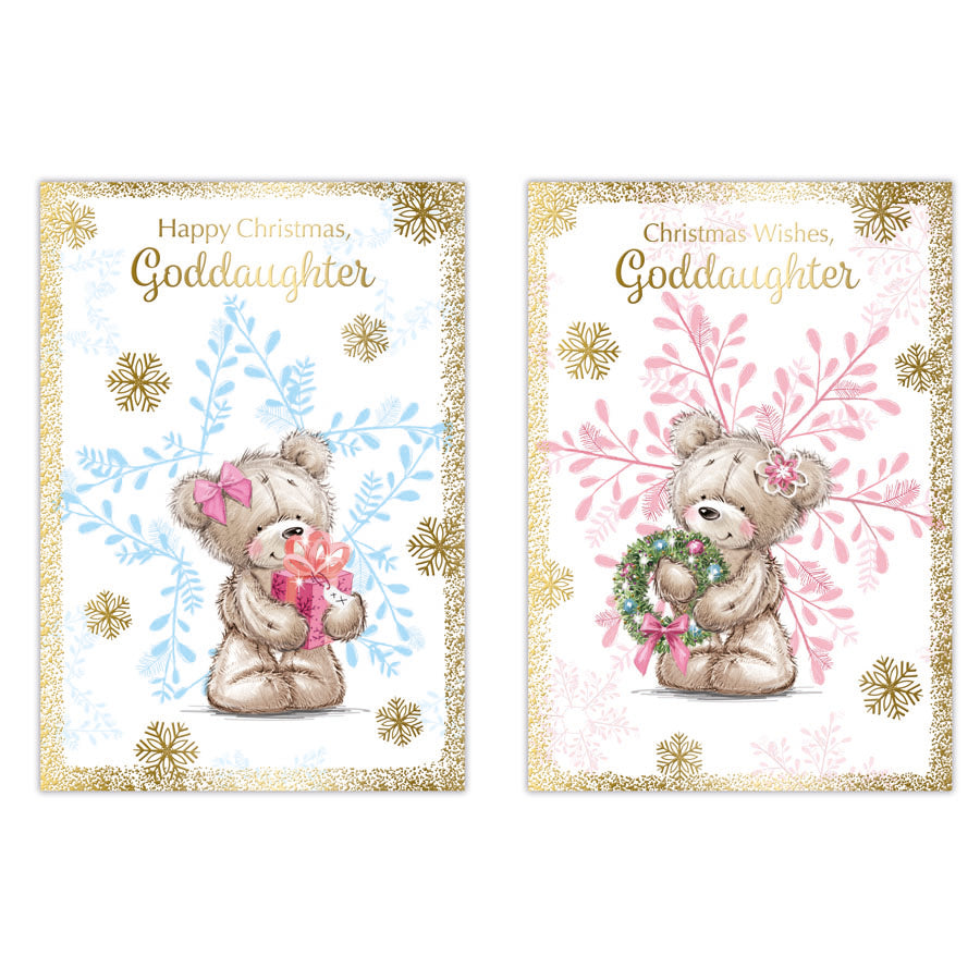 Poppyhill C50 Christmas Goddaughter 12pk