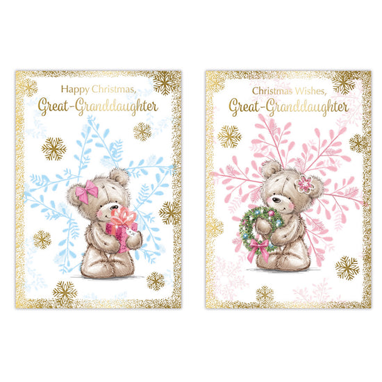Poppyhill C50 Christmas Great-Granddaughter 12pk