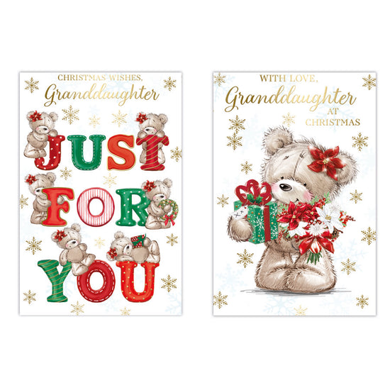 Poppyhill C50 Christmas Granddaughter 12pk