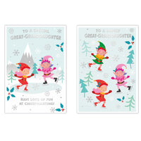 Poppyhill C50 Christmas Great-Granddaughter 12pk