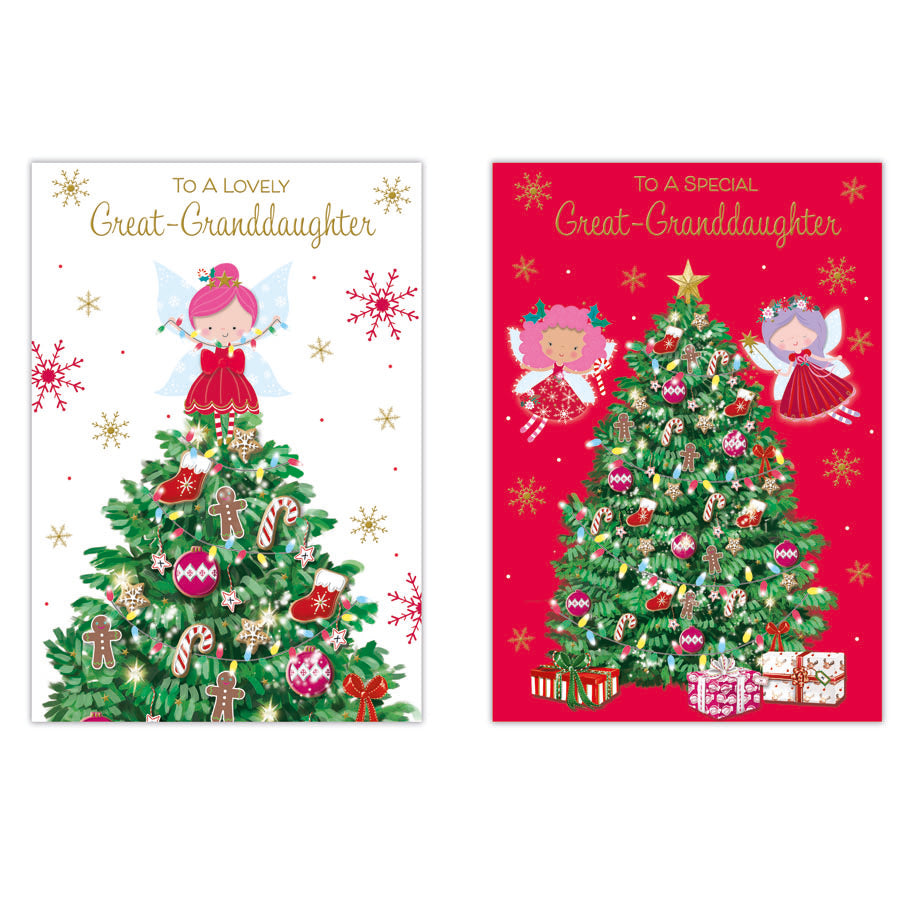 Poppyhill C50 Christmas Great-Granddaughter 12pk
