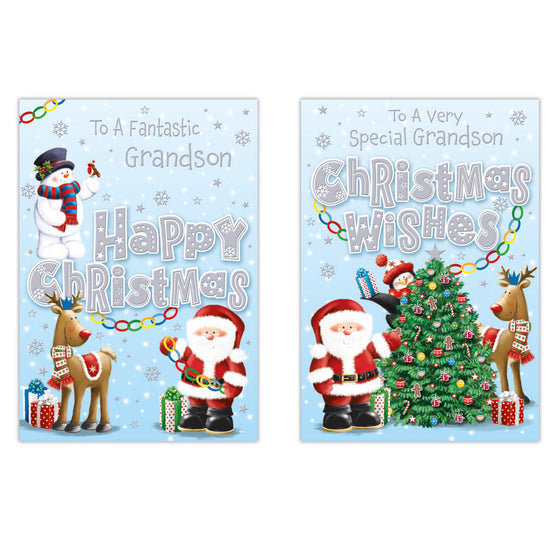 Poppyhill C50 Christmas Grandson 12pk