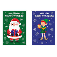 Poppyhill C50 Christmas Great-Grandson 12pk