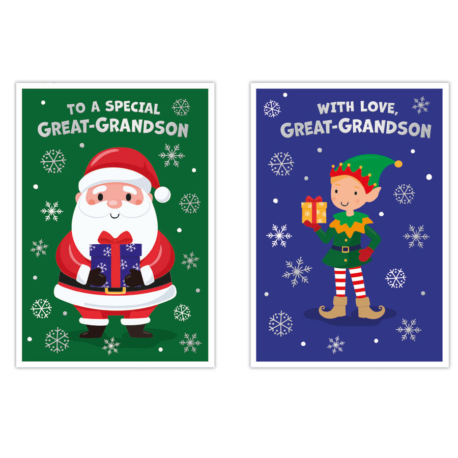 Poppyhill C50 Christmas Great-Grandson 12pk