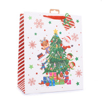Gift Bag Santa & Friends Extra Large 12pk