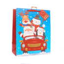 Gift Bag Santa & Friends Large 12pk
