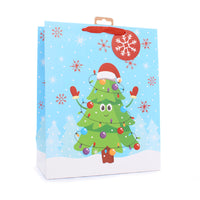 Gift Bag Christmas Tree Extra Large 12pk
