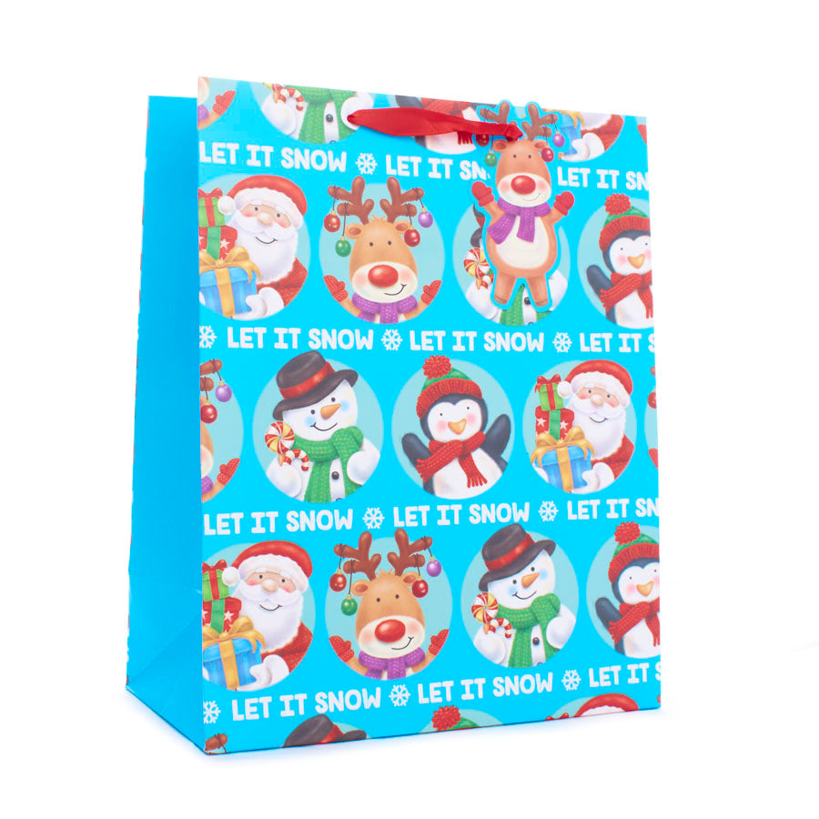 Gift Bag Characters Extra Large Portrait 12pk