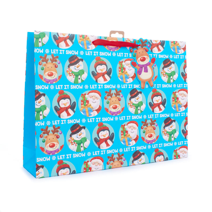 Gift Bag Characters Extra Large 12pk