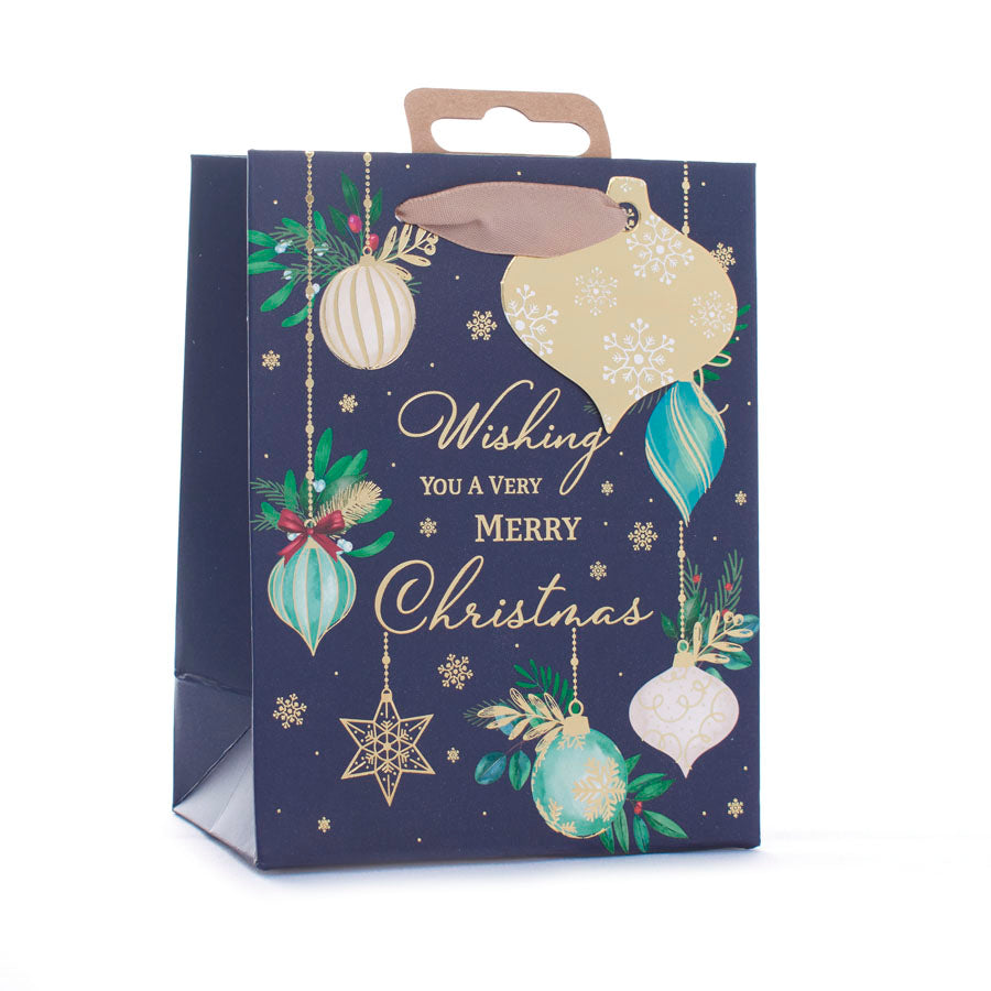 Gift Bag Baubles Medium 12pk