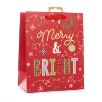 Gift Bag Text Extra Large 12pk