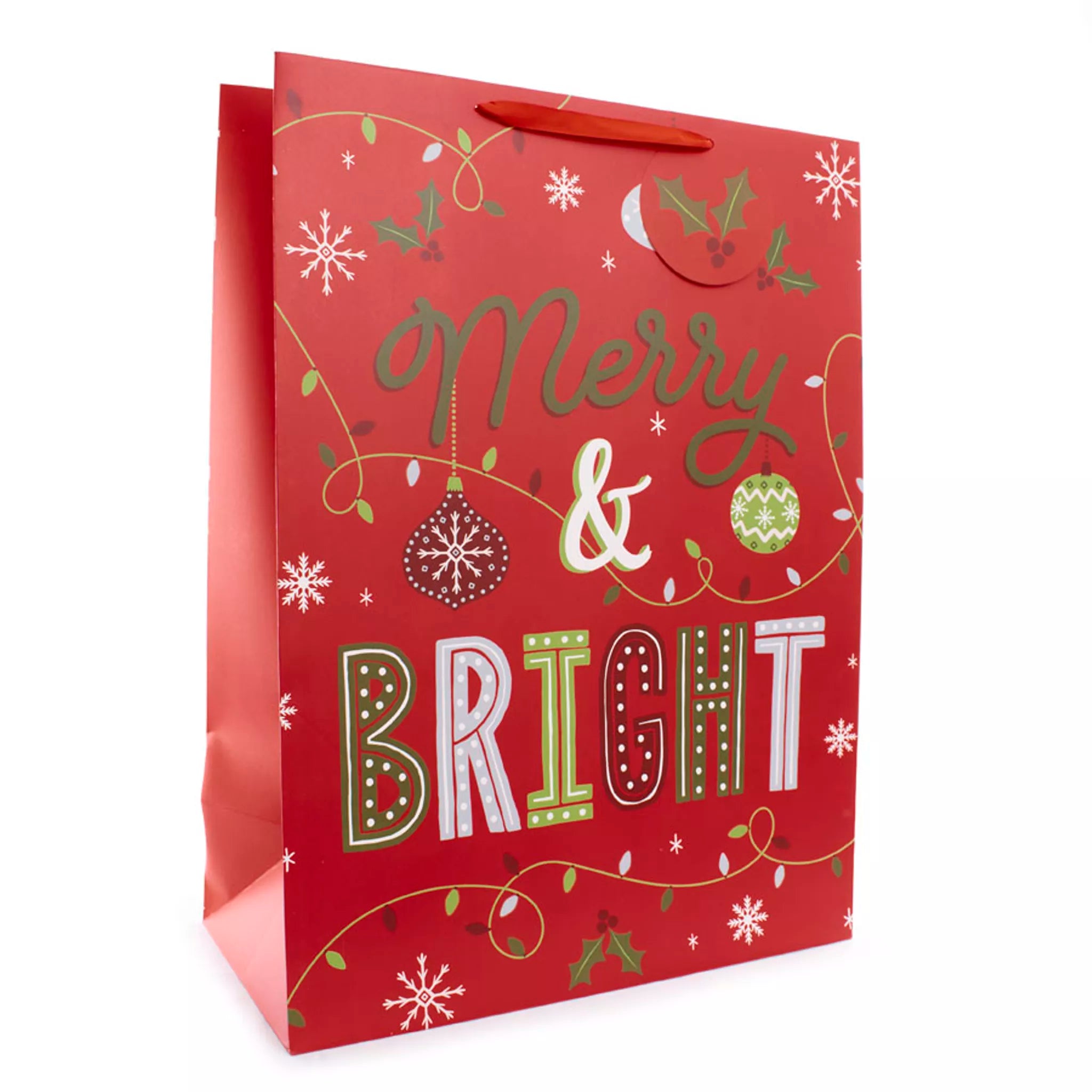 Gift Bag Text Giant Portrait 12pk