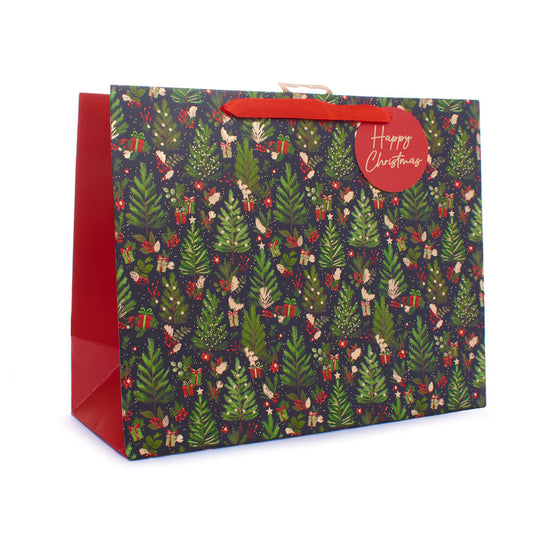 Gift Bag Trees Multi Large Landscape 12pk
