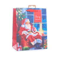 Gift Bag Santa Medium 12pk