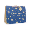 Gift Bag Snowflakes Large Landscape 12pk