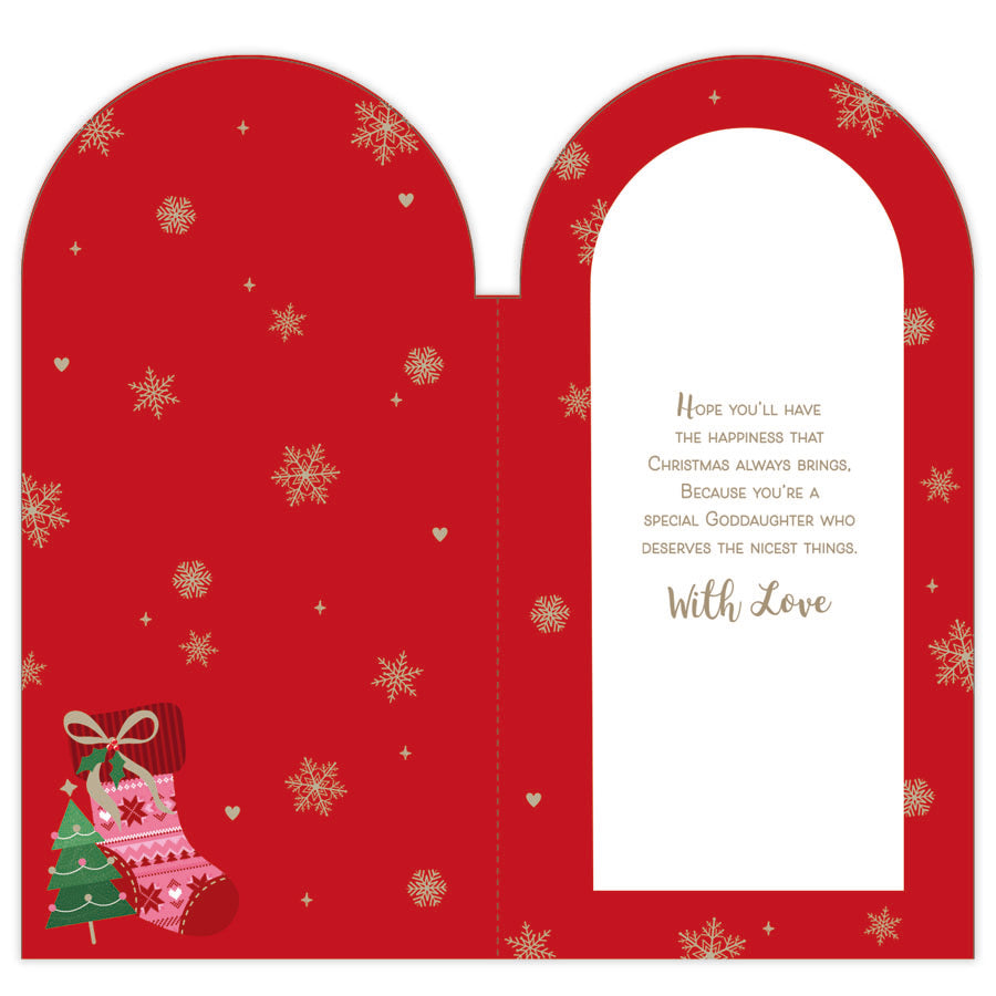 Prelude Platinum C55 Christmas Goddaughter 6pk
