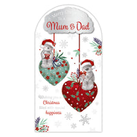 Prelude Platinum C55 Christmas Mum & Dad 6pk
