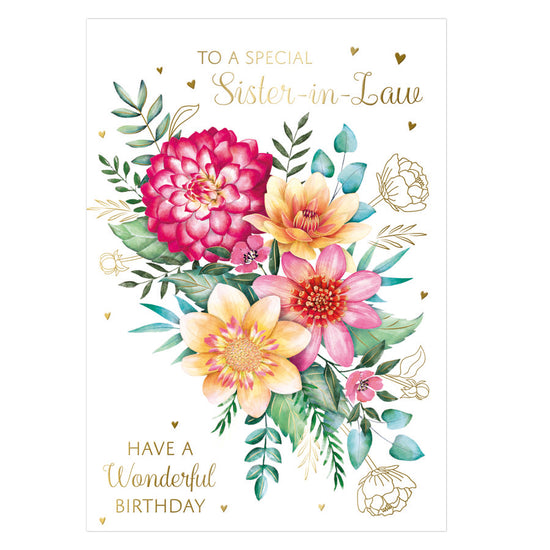 Kingsley C50 Birthday Sister-In-Law 6pk