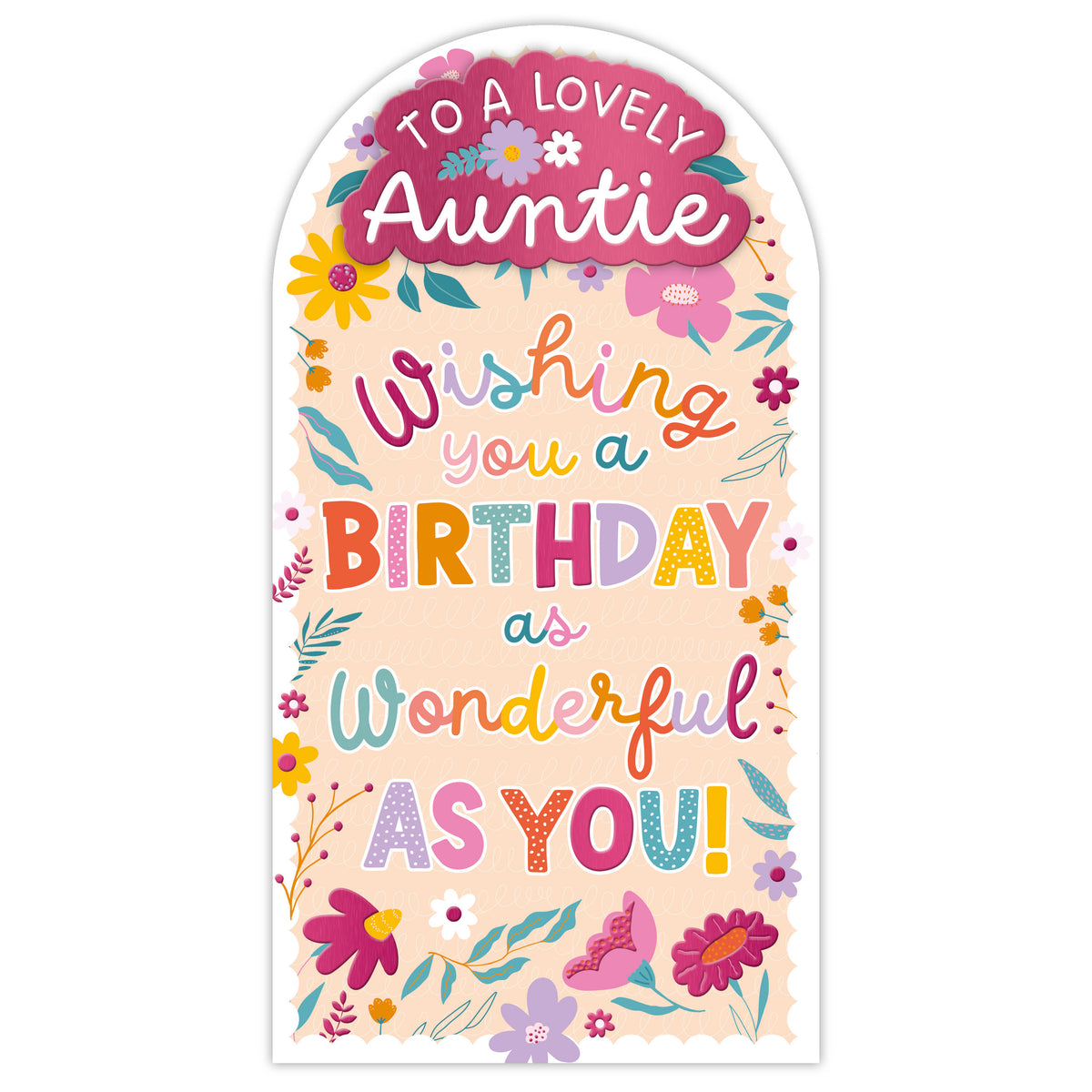 Prelude Platinum C55 Birthday Auntie 6pk