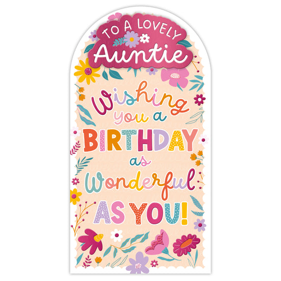 Prelude Platinum C55 Birthday Auntie 6pk