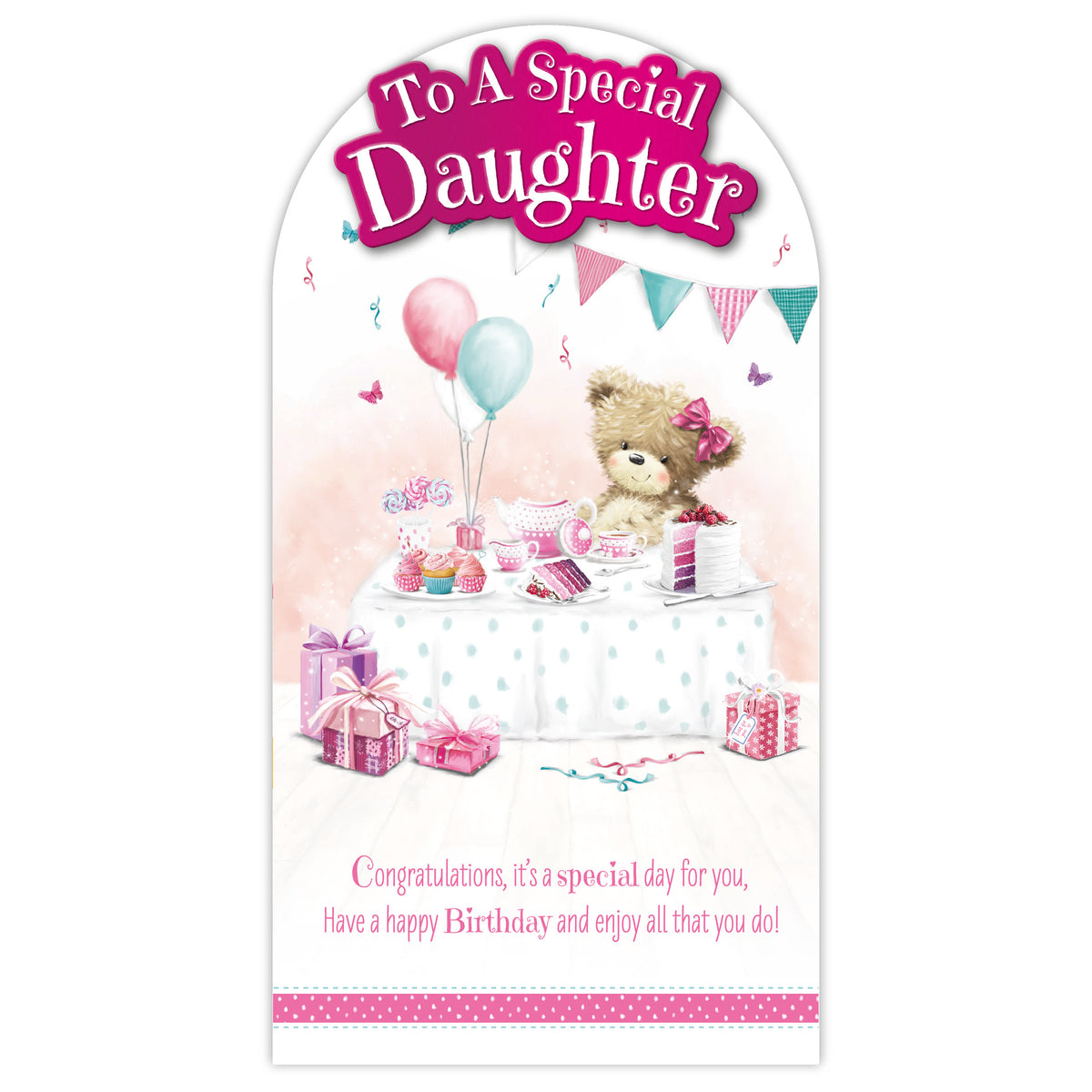 Prelude Platinum C55 Birthday Daughter 6pk