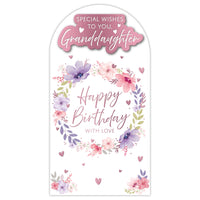 Prelude Platinum C55 Birthday Granddaughter 6pk