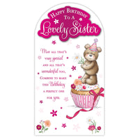 Prelude Platinum C55 Birthday Sister 6pk