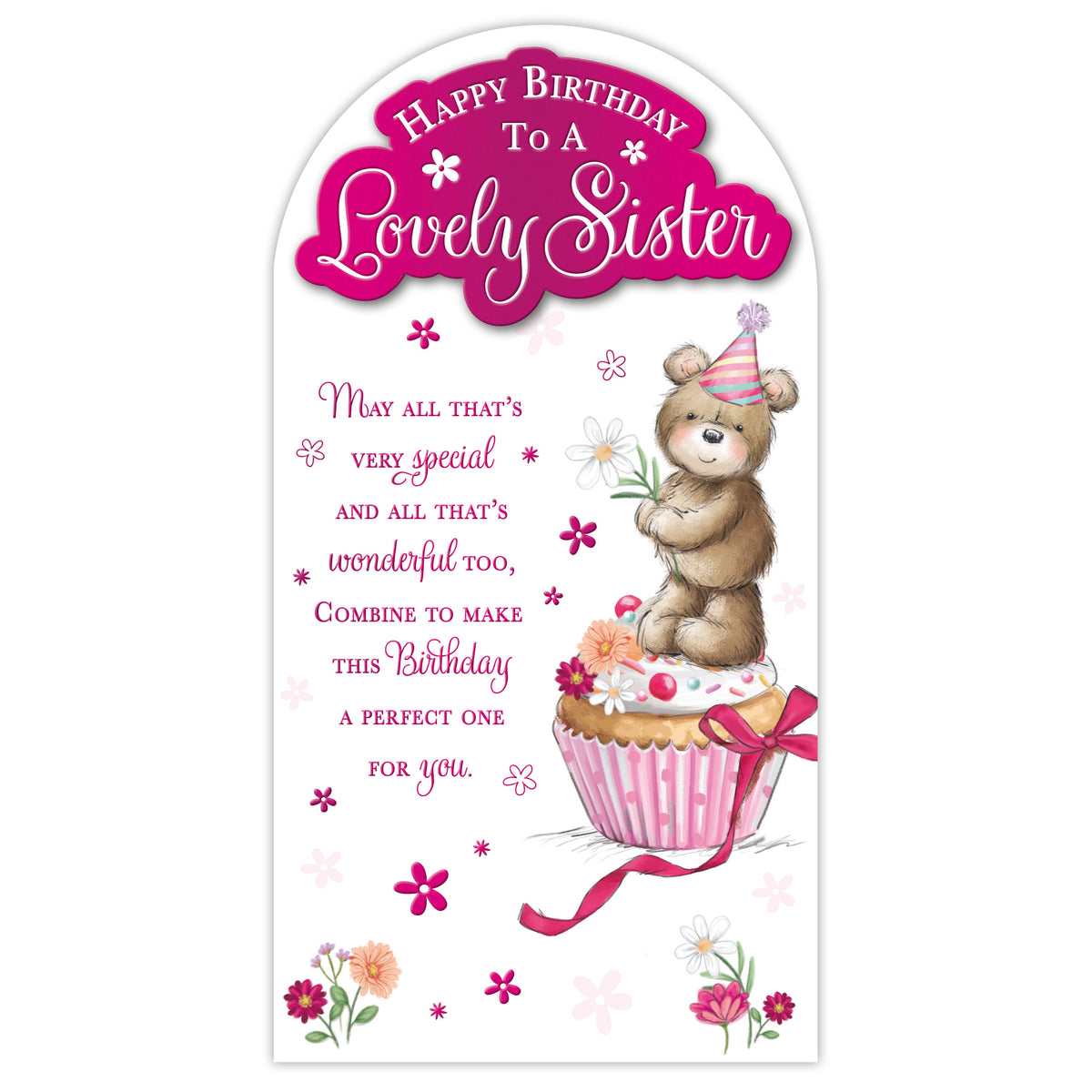 Prelude Platinum C55 Birthday Sister 6pk