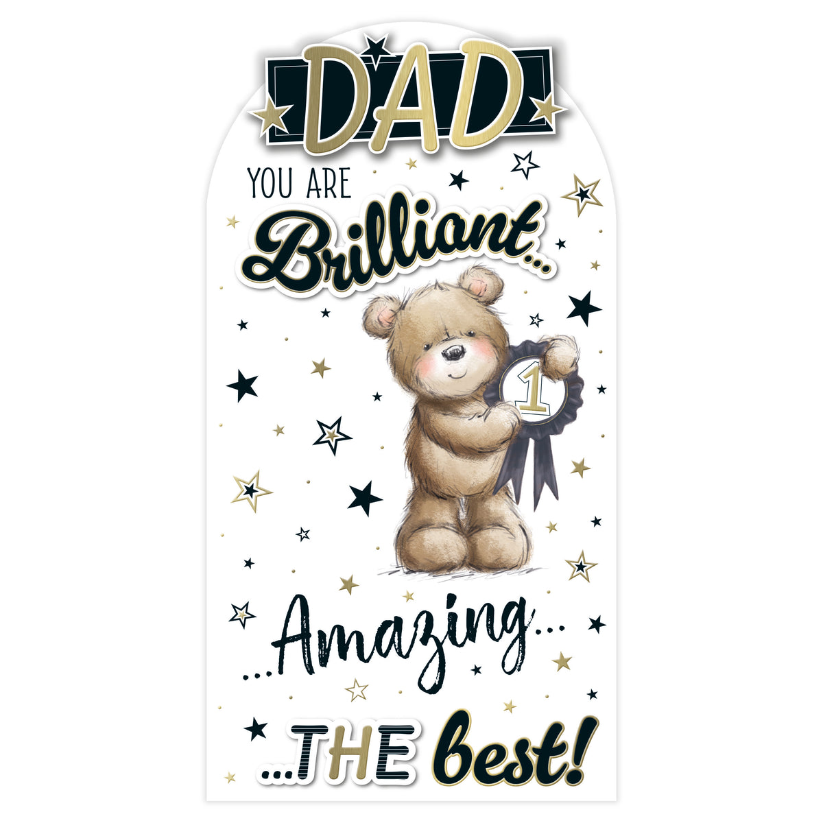 Prelude Platinum C55 Birthday Dad 6pk