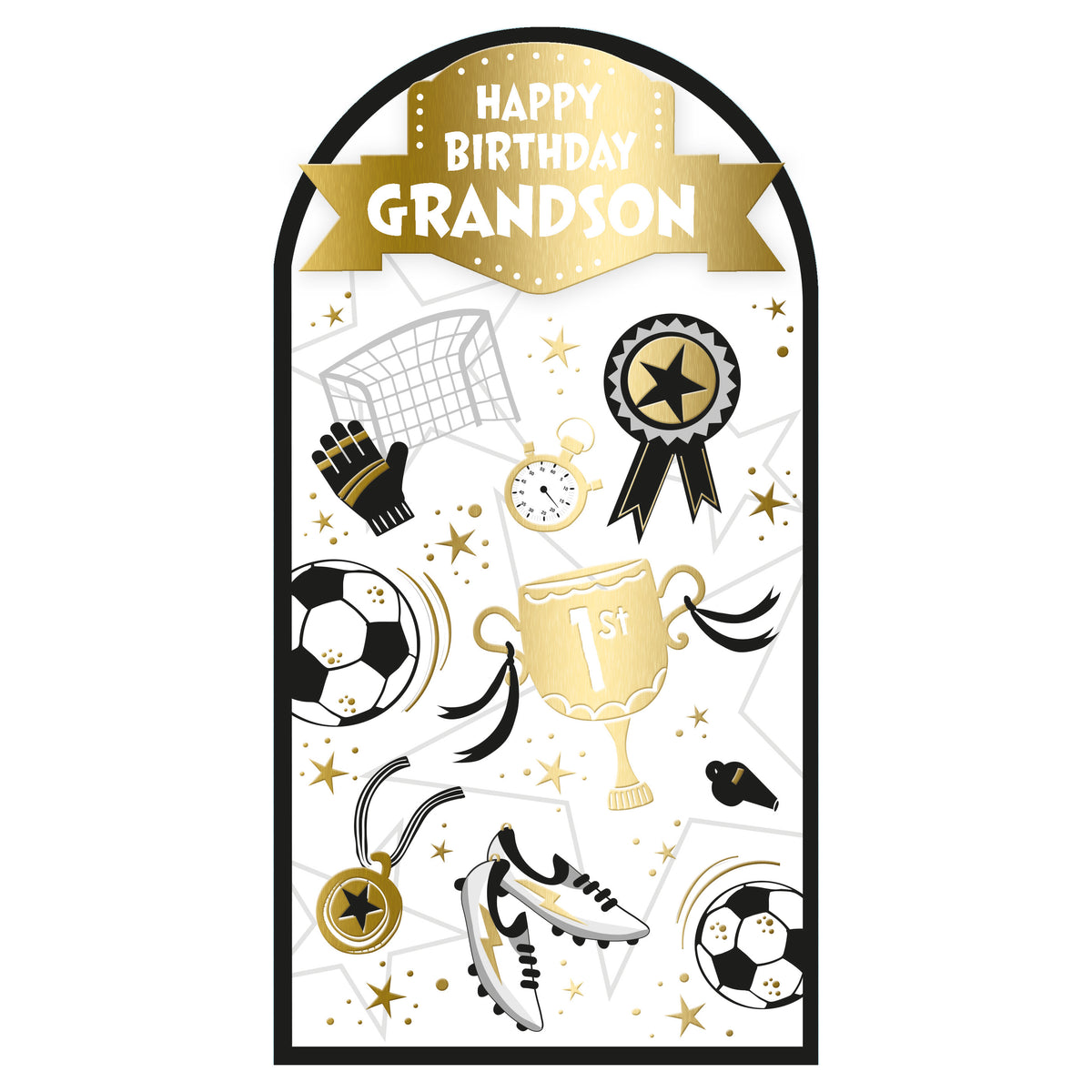 Prelude Platinum C55 Birthday Grandson 6pk