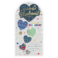 Prelude Platinum C55 Birthday Husband 6pk