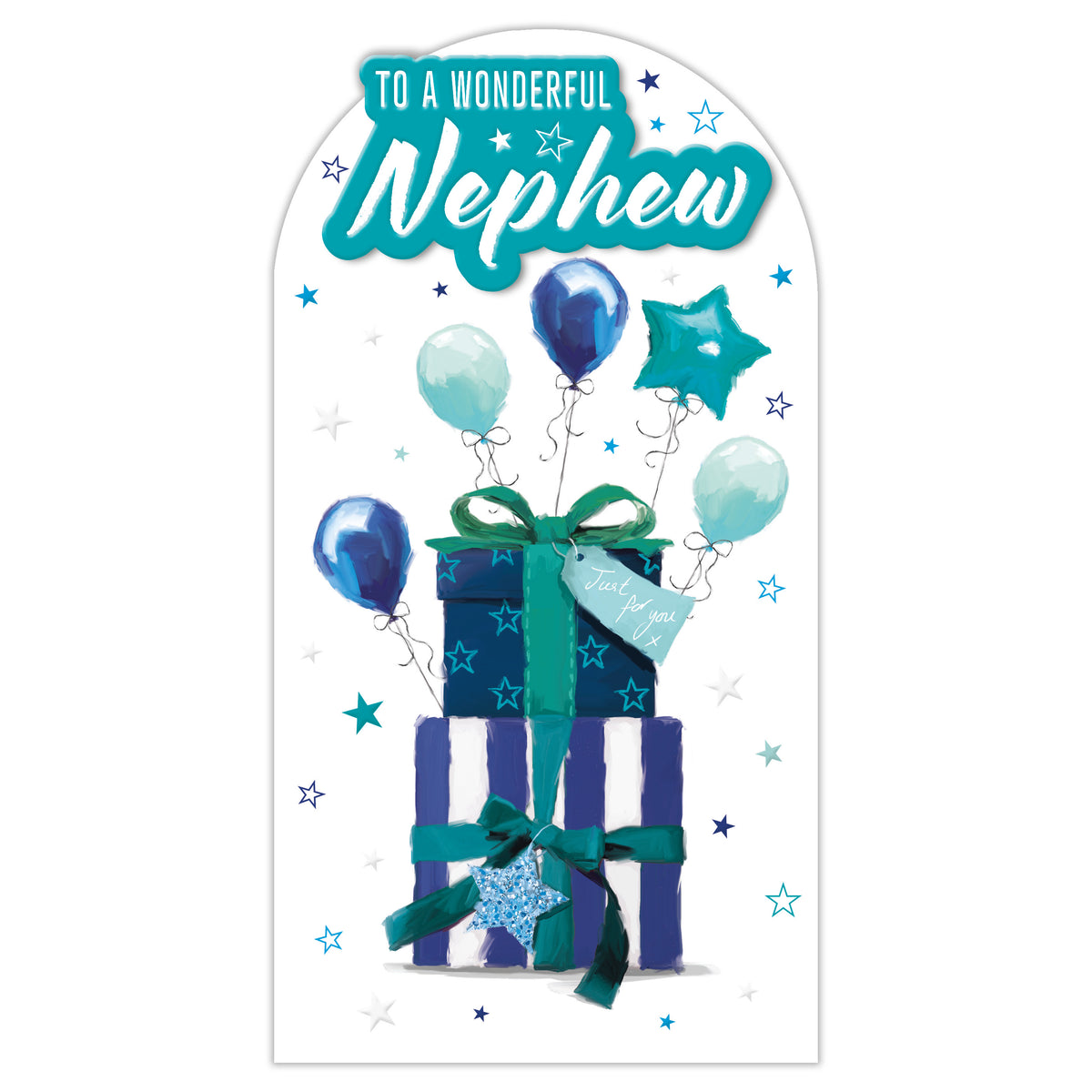 Prelude Platinum C55 Birthday Nephew 6pk