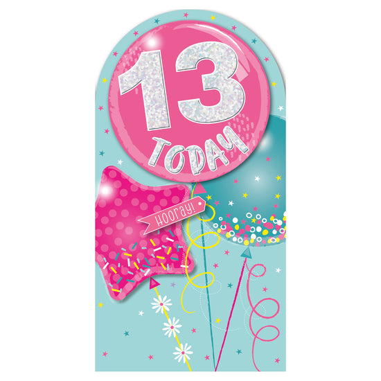 Prelude Platinum C55 Birthday Age 13 6pk