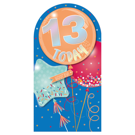 Prelude Platinum C55 Birthday Age 13 6pk