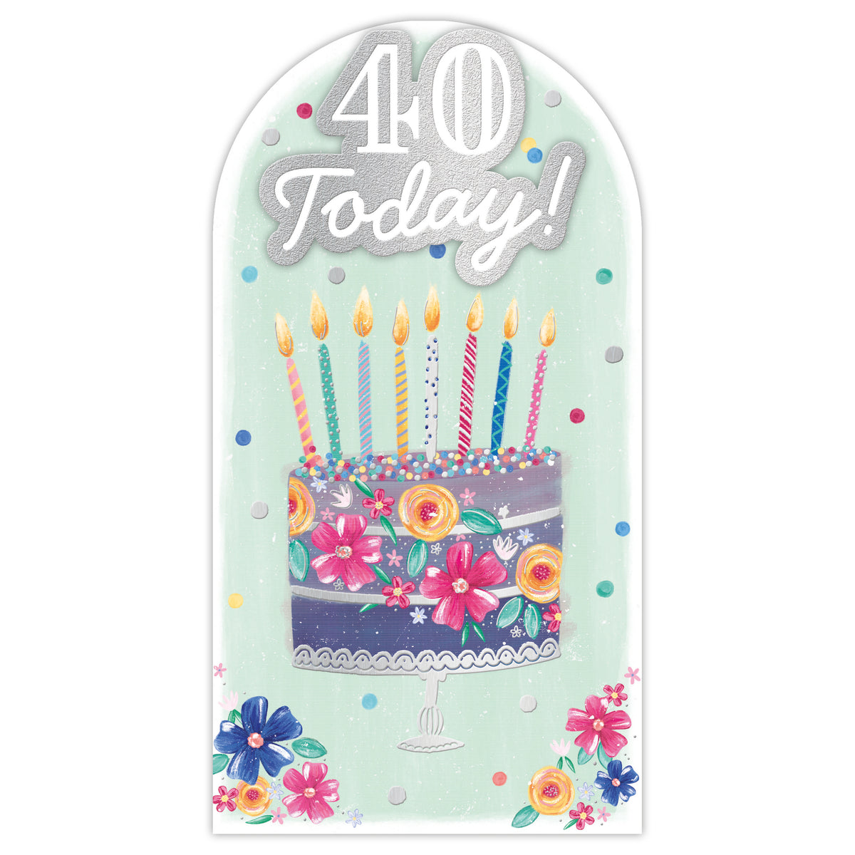 Prelude Platinum C55 Birthday Age 40 6pk