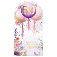 Prelude Platinum C55 Birthday Age 50 6pk