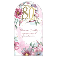 Prelude Platinum C55 Birthday Age 80 6pk