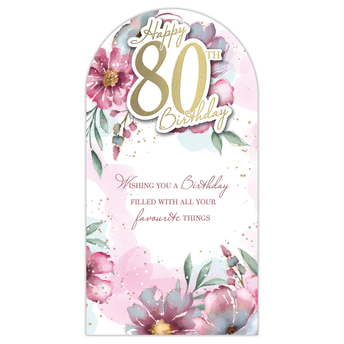 Prelude Platinum C55 Birthday Age 80 6pk