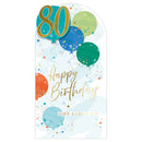 Prelude Platinum C55 Birthday Age 80 6pk