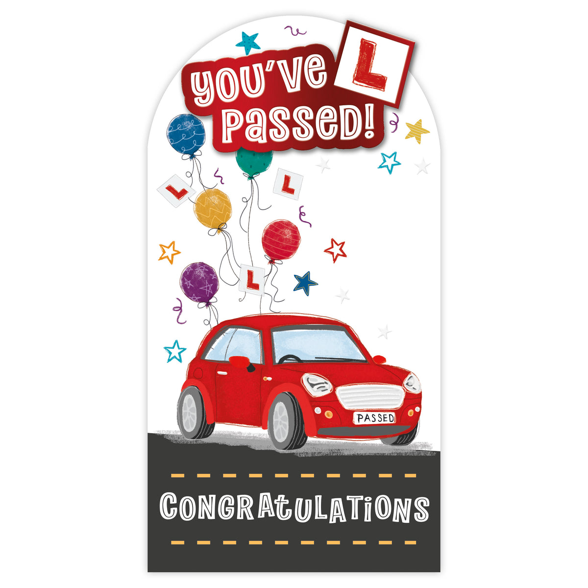Prelude Platinum C55 Congrats Driving Test 6pk