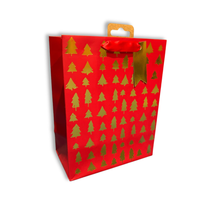Christmas Trees Gift Bag Medium 12pk