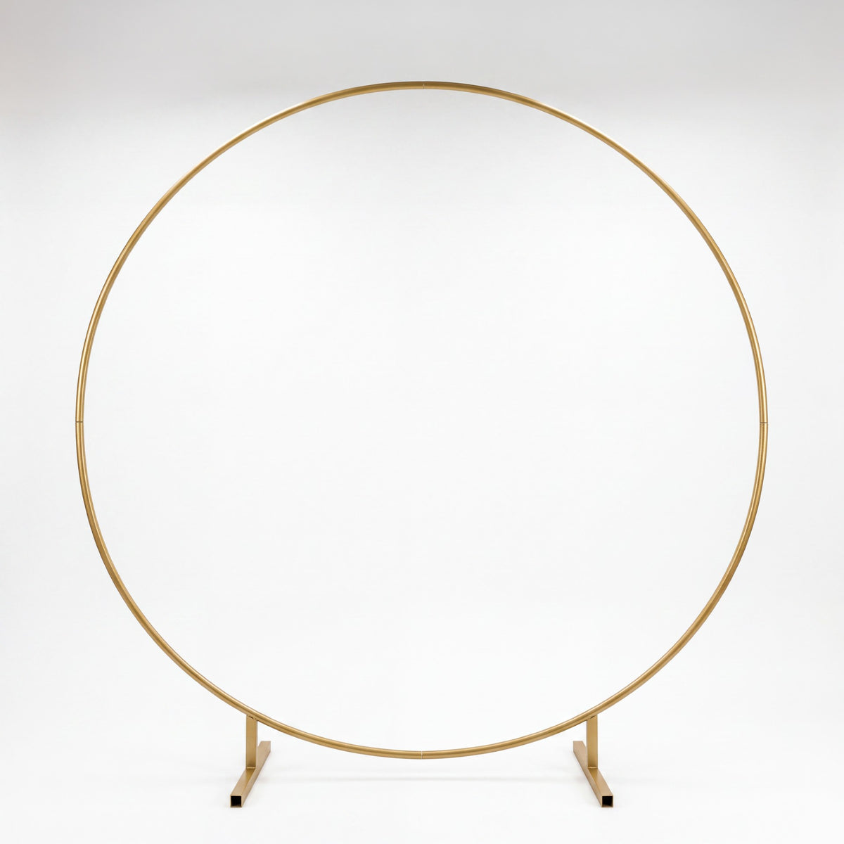 Metal Deco Round Frame Gold 2M