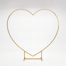 Metal Heart Frame Gold 2M