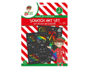 Elf Scratch Art Set 2 Sheet