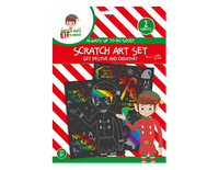 Elf Scratch Art Set 2 Sheet
