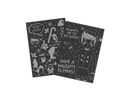 Elf Scratch Art Set 2 Sheet
