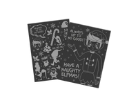 Elf Scratch Art Set 2 Sheet