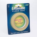 Ultratape 8-pack easy tear adhesive tapes, 19x66mm, in clear packaging, showing the compact tape strips ready for use.