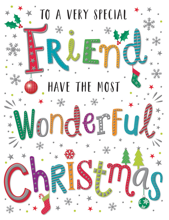 Regal 6 Pack C50 Cards Christmas Friend